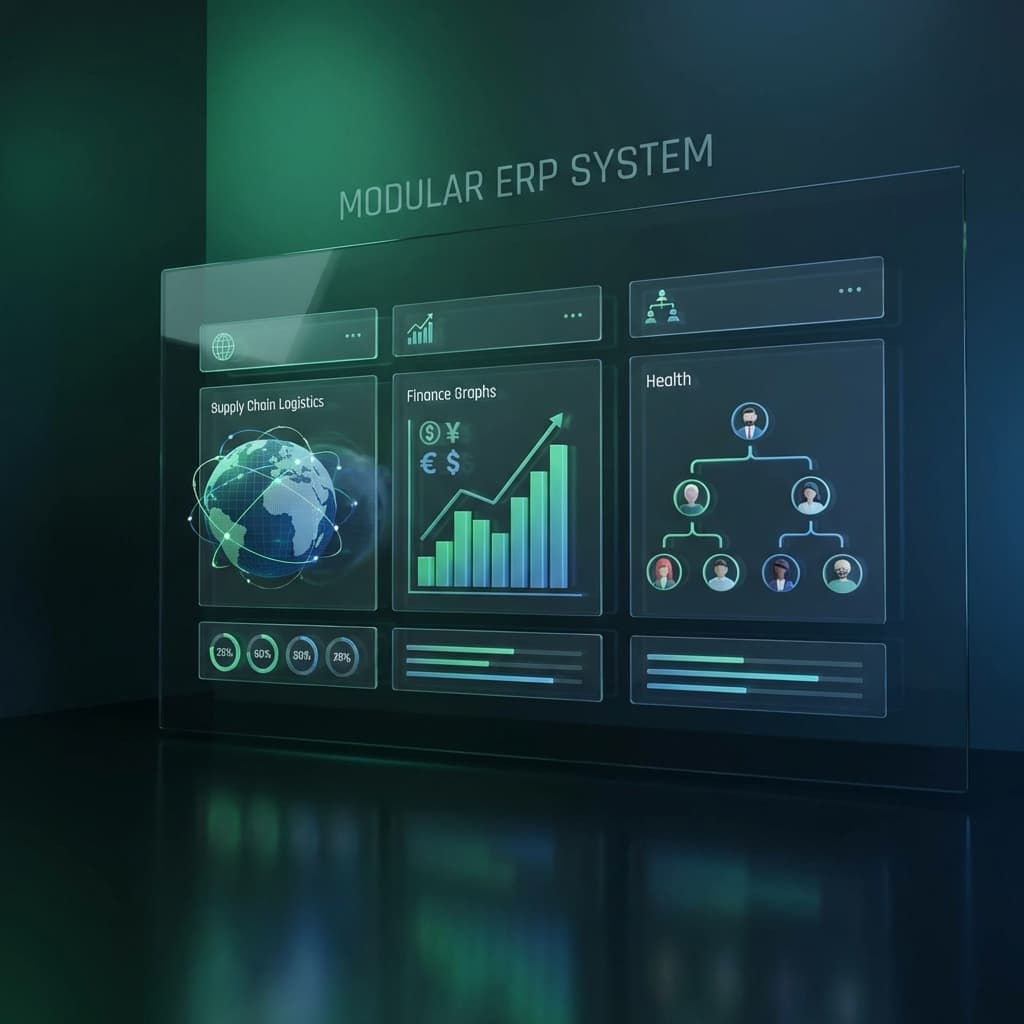 통합 ERP 솔루션 구축